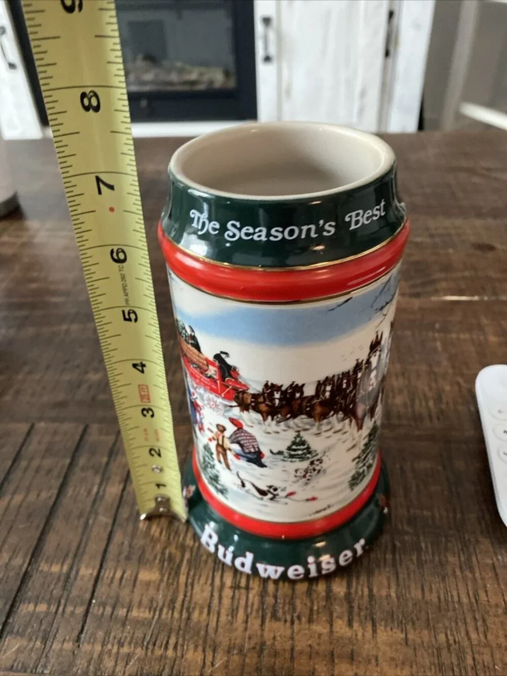 1991 Budweiser The Season's Best Stein Mug by Susan Sampson Anheuser-Busch
